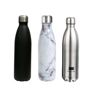 Rubber texture water bottle