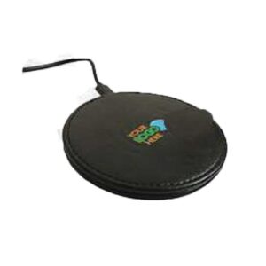Leather wireless charger